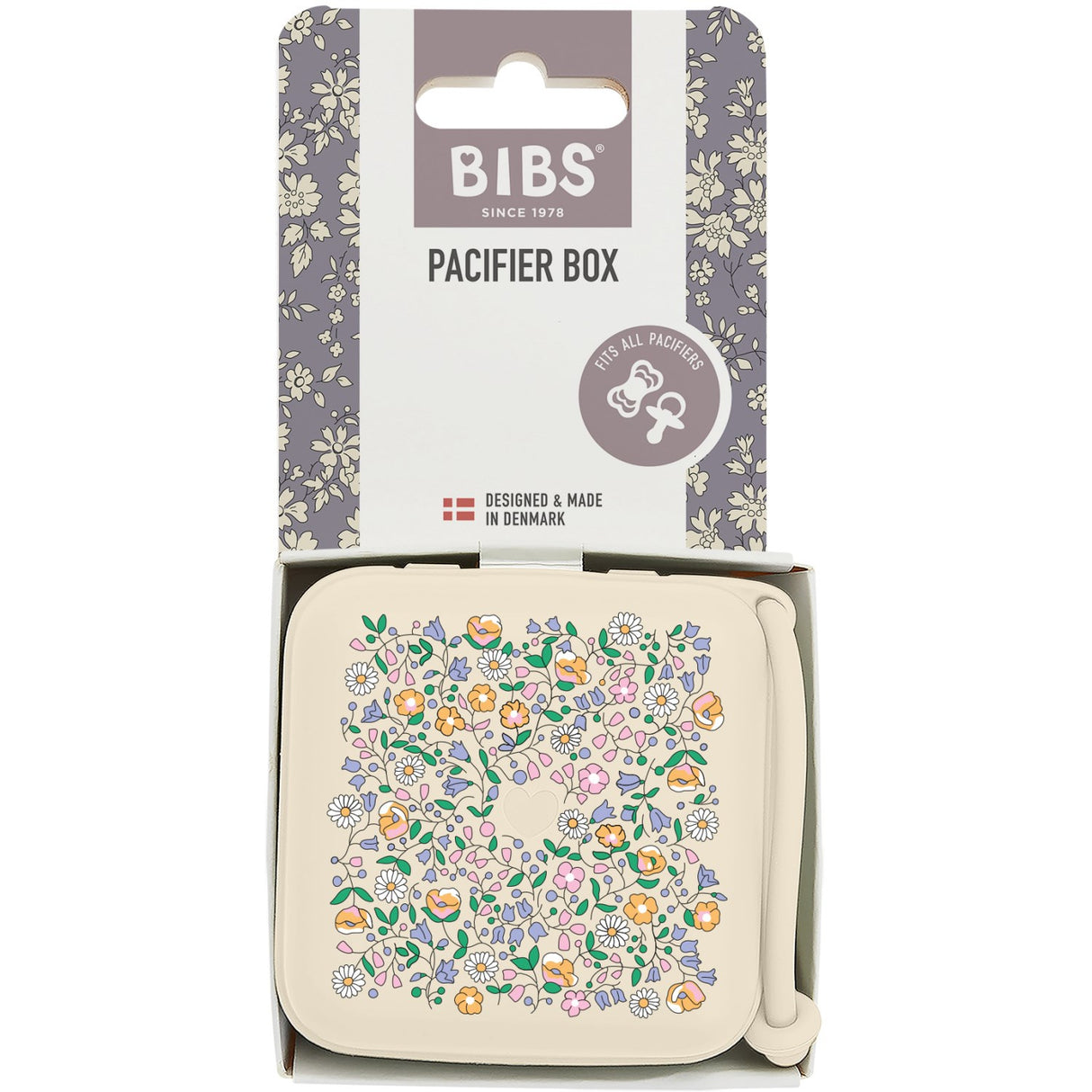 Bibs X Liberty Ivory Smokk Box Chloe Meadow