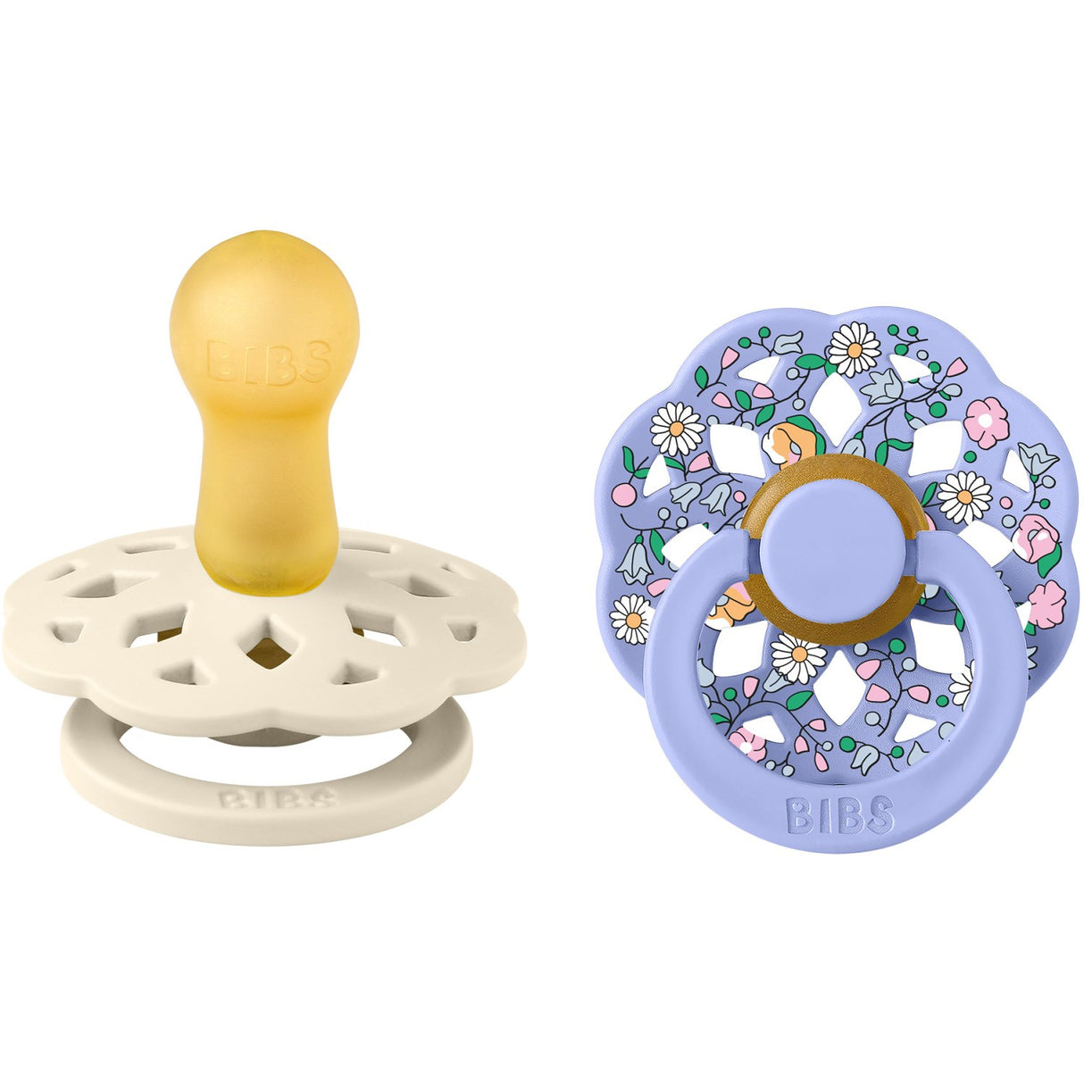 Bibs X Liberty Ivory Mix Smokk Boheme 2-Pakning Chloe Meadow Latex