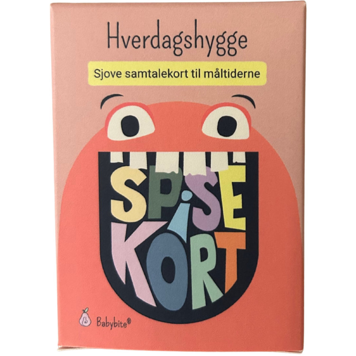 Babybite SPISEKORT: Samtalekort Til Hyggelige Måltider