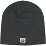 Mikk-Line Dark Grey Melange Bomull Lue - Solid