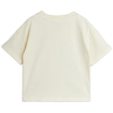 Mini Rodini Off-white Alien Travel Agency Sp Ss Tee