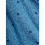 Mini Rodini Blue Lw Denim Dots AOP Ls Skjorte