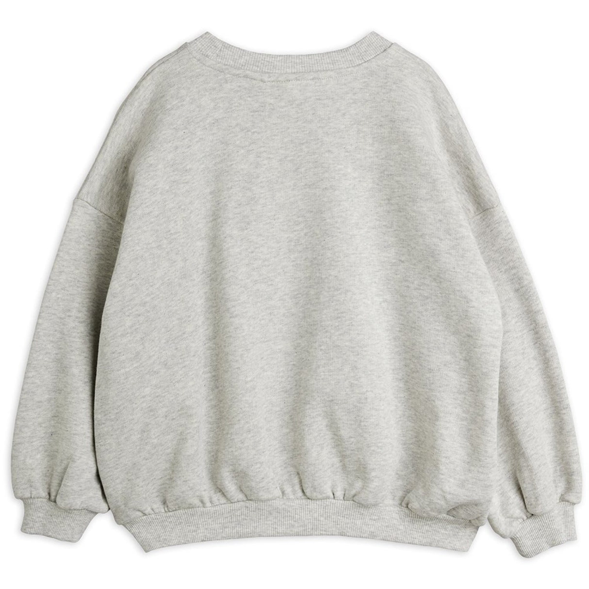 Mini Rodini Grey Melange Planet Emb Collegegenser