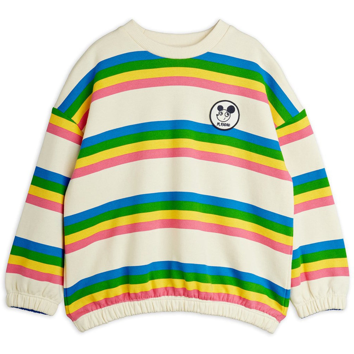 Mini Rodini Multi Ritzratz Stripe Collegegenser