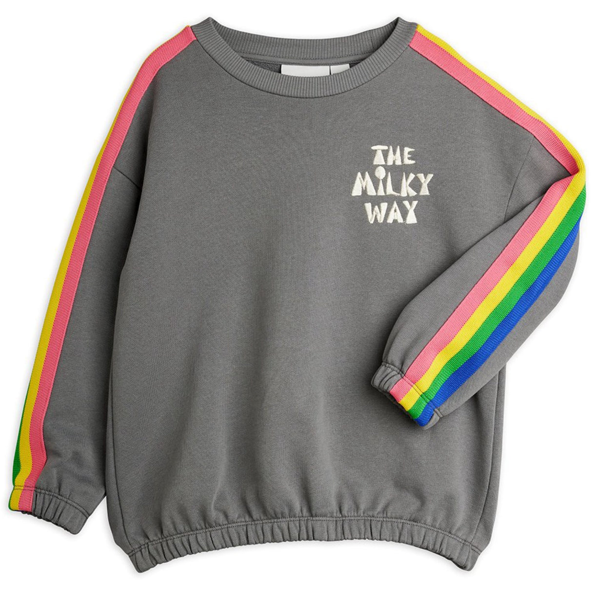 Mini Rodini Grey The Milky Way Rainbow Panel Collegegenser