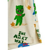 Mini Rodini Off-white Aliens AOP Shorts