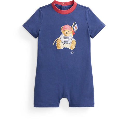 Ralph Lauren Baby Light Navy Shortall