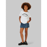 Calvin Klein White Ck Collegiate Ss T-Shirt