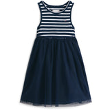 Tommy Hilfiger Dark Night Navy Lg Combi Tyll Kjole