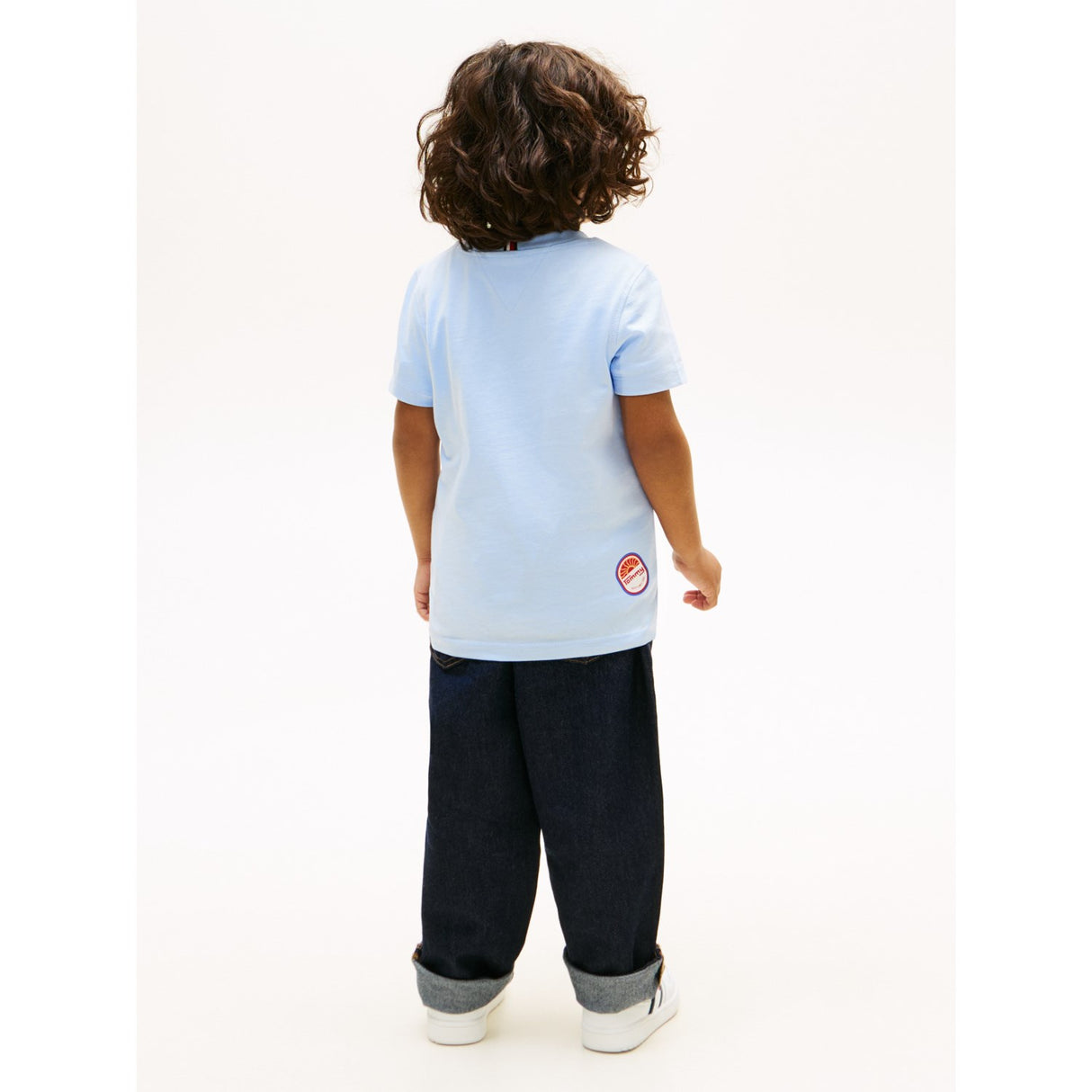 Tommy Hilfiger Sweet Blue Lb Fun Print Graphic T-Shirt
