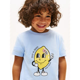 Tommy Hilfiger Sweet Blue Lb Fun Print Graphic T-Shirt