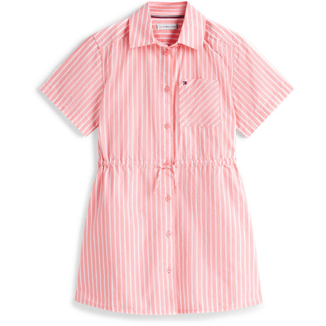 Tommy Hilfiger Tropical Blush Stripes Poplin Stripes Skjorte Kjole