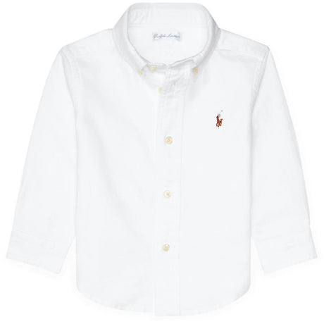 Ralph Lauren Baby White Sport Skjorte