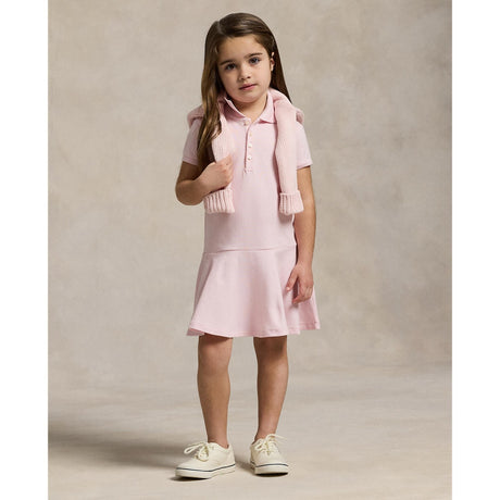 Polo Ralph Lauren Hint Of Pink W/ White Day Kjole