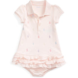Ralph Lauren Baby Delicate Pink Day Kjole