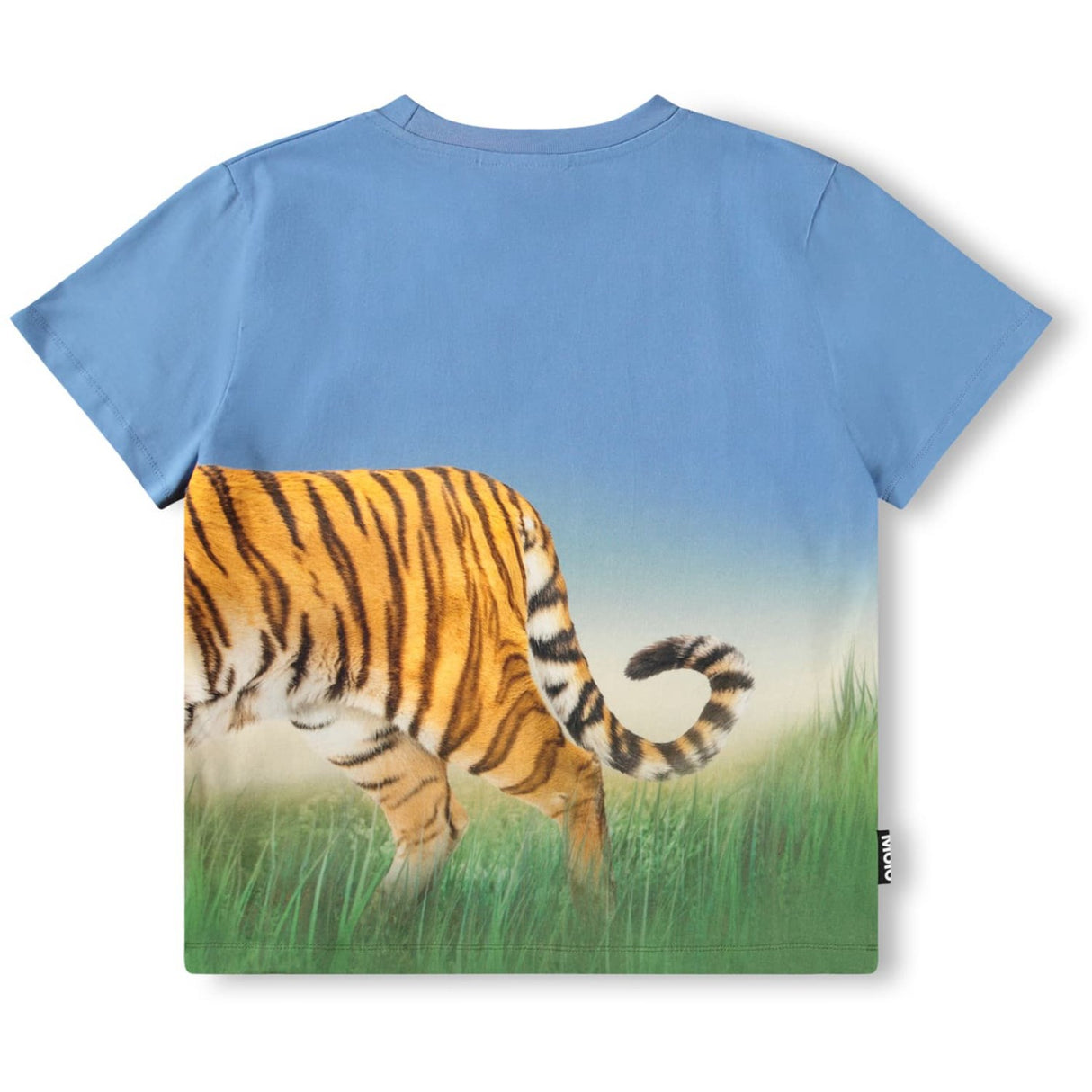 Molo Tiger On Blue Rubin T-Shirt