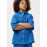 Molo Symbol Check Richie Bluse