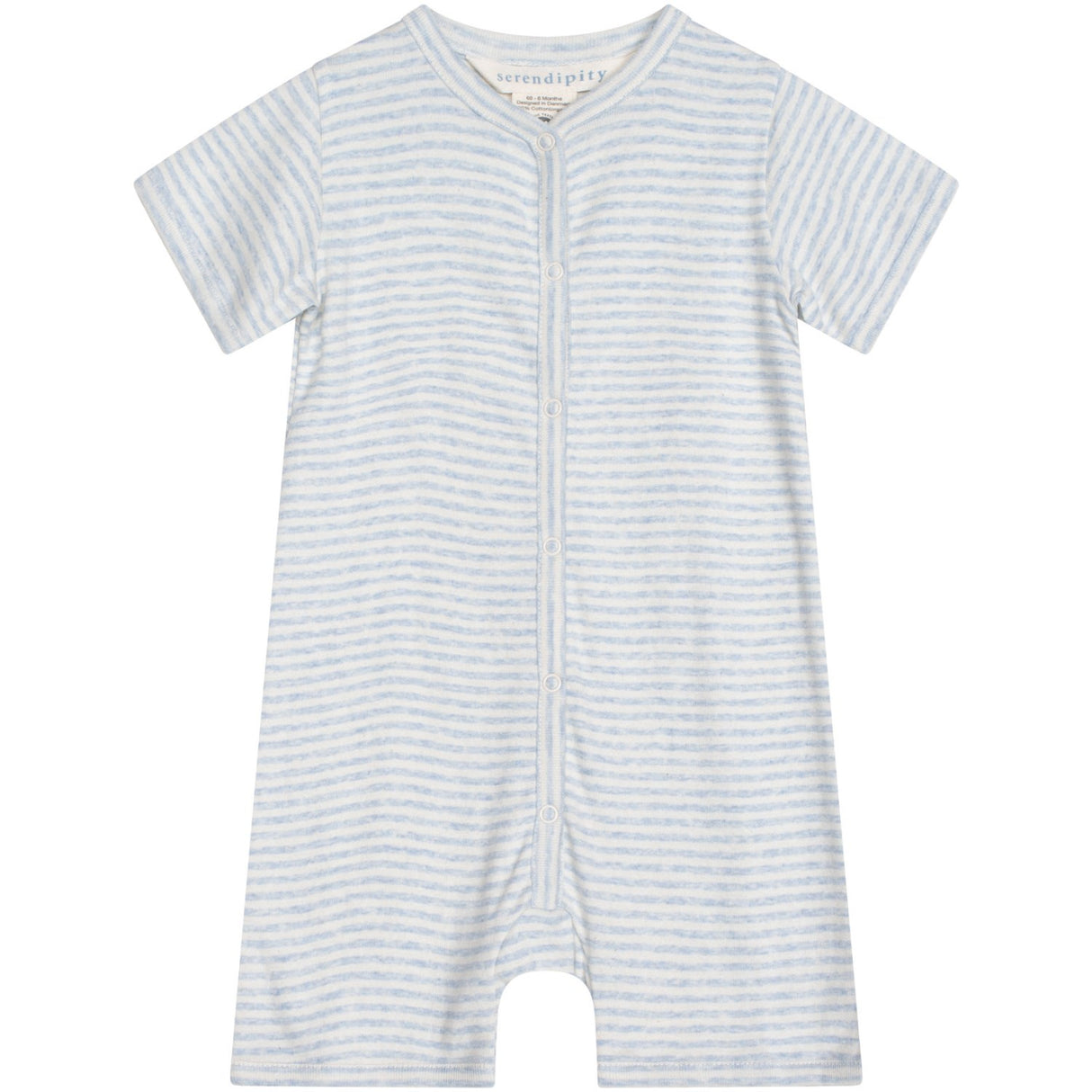 Serendipity Mist/Offwhite Baby Kort Drakt Stripe