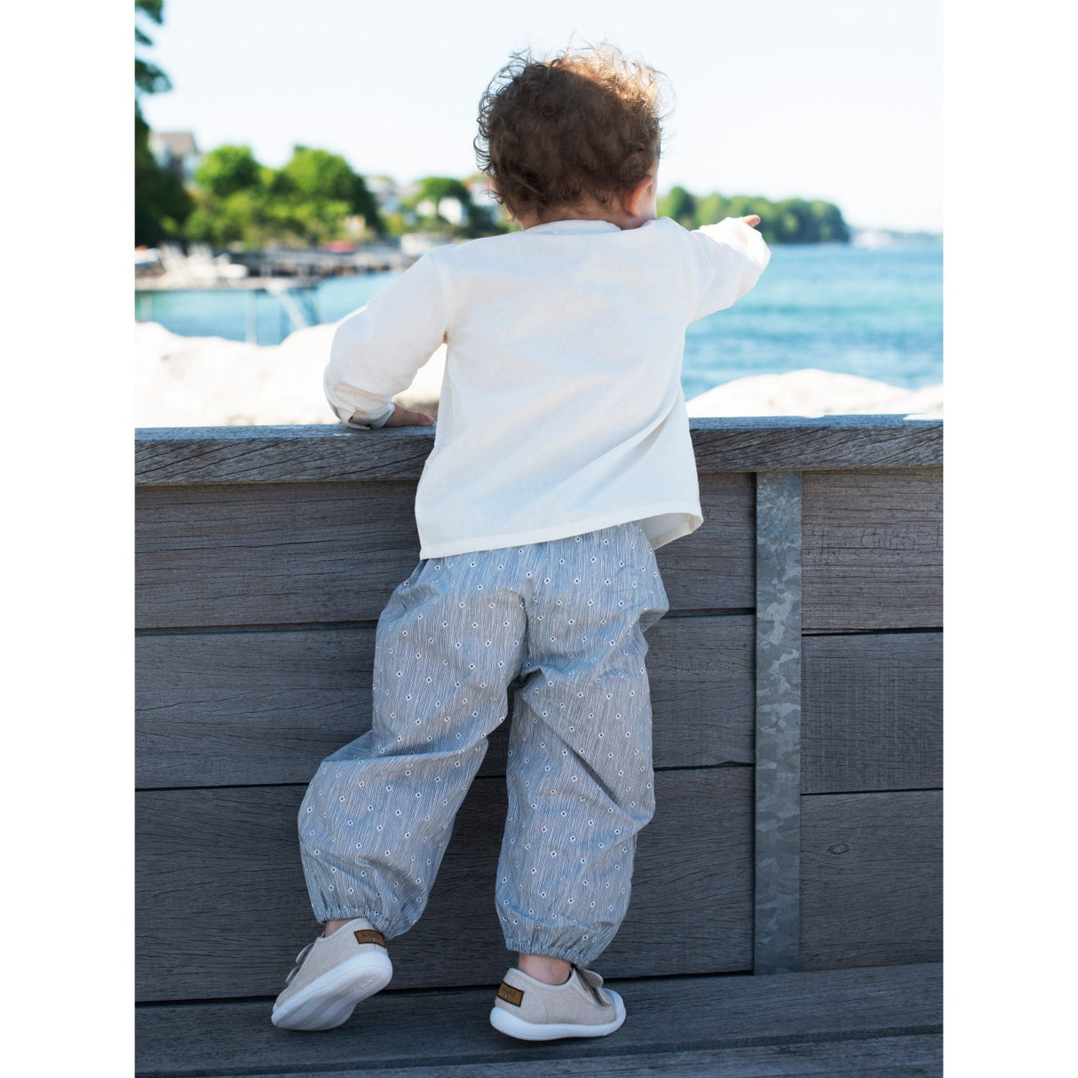 Serendipity Indigo Gem Baby Bukser