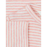 Serendipity Coral/Offwhite Baby Kort Drakt Stripe