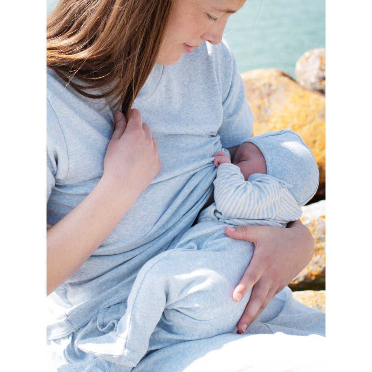 Serendipity Mist/Offwhite Newborn Omslags Body