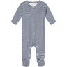 Serendipity Navy/Offwhite Newborn Stripe Drakt