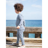 Serendipity Navy/Offwhite Stripe Leggings