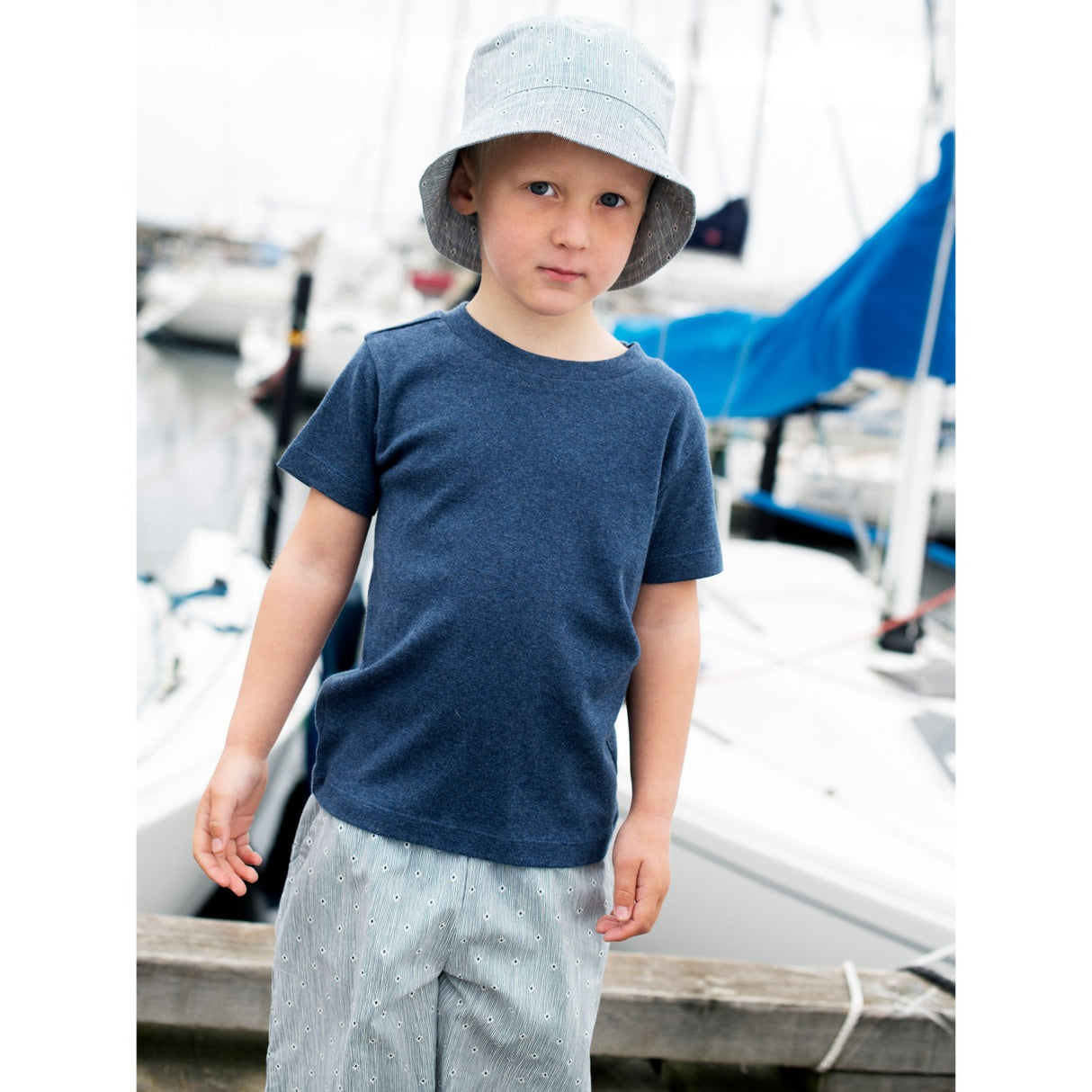 Serendipity Navy Kort Sleeve T-shirt