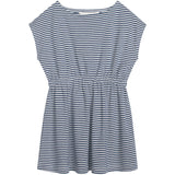 Serendipity Navy/Offwhite Strand Kjole Stripe