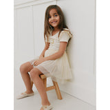 Sofie Schnoor X Luksusbaby Cream White Estelle Gymnastikk Dragt