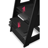 tiSsi® Black Laquer Felix Læringstårn Massiv Bøk