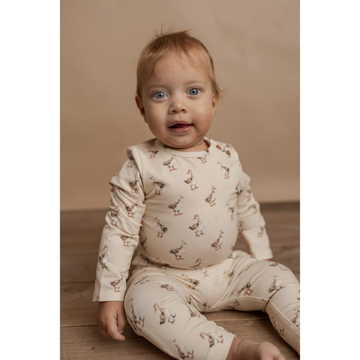 Hanevild Summer Sand Goose Romper - Baby