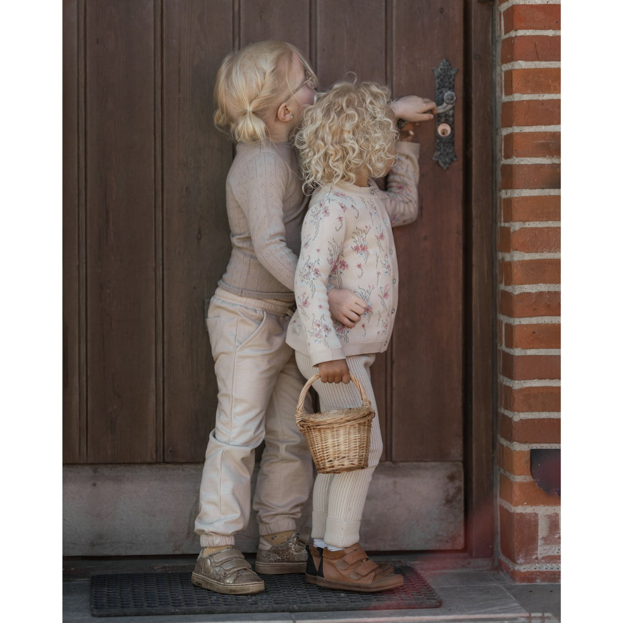 Hanevild Summer Sand Flower Cardigan