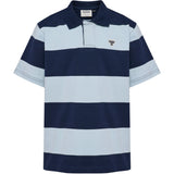 Hummel Dress Blues Jr Loose Striped Polo S/S Bee