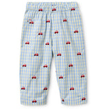 Flöss Blue Gingham Albert Bukser