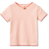 Flöss Soft Rose Liva SS Pointelle Bluse