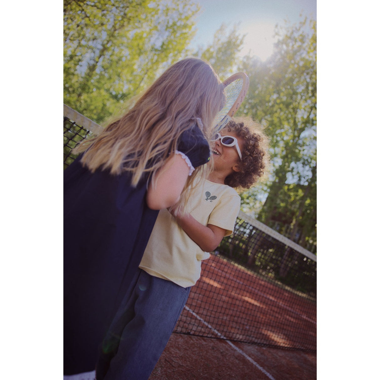 Flöss New Navy Aja Kjole