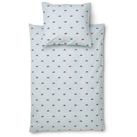 Flöss Blue Gingham Albert Dyne + Pute