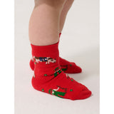 Bobo Choses Red Farm Adventure All Over Kort Strømper