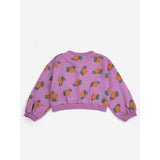 Bobo Choses Purple Tangerine All Over Cropped Collegegenser