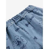 Bobo Choses Prussian Blue Pickles The Dog All Over Denim Bukser