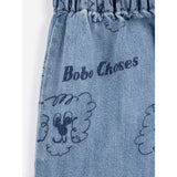 Bobo Choses Prussian Blue Pickles The Dog All Over Denim Kort
