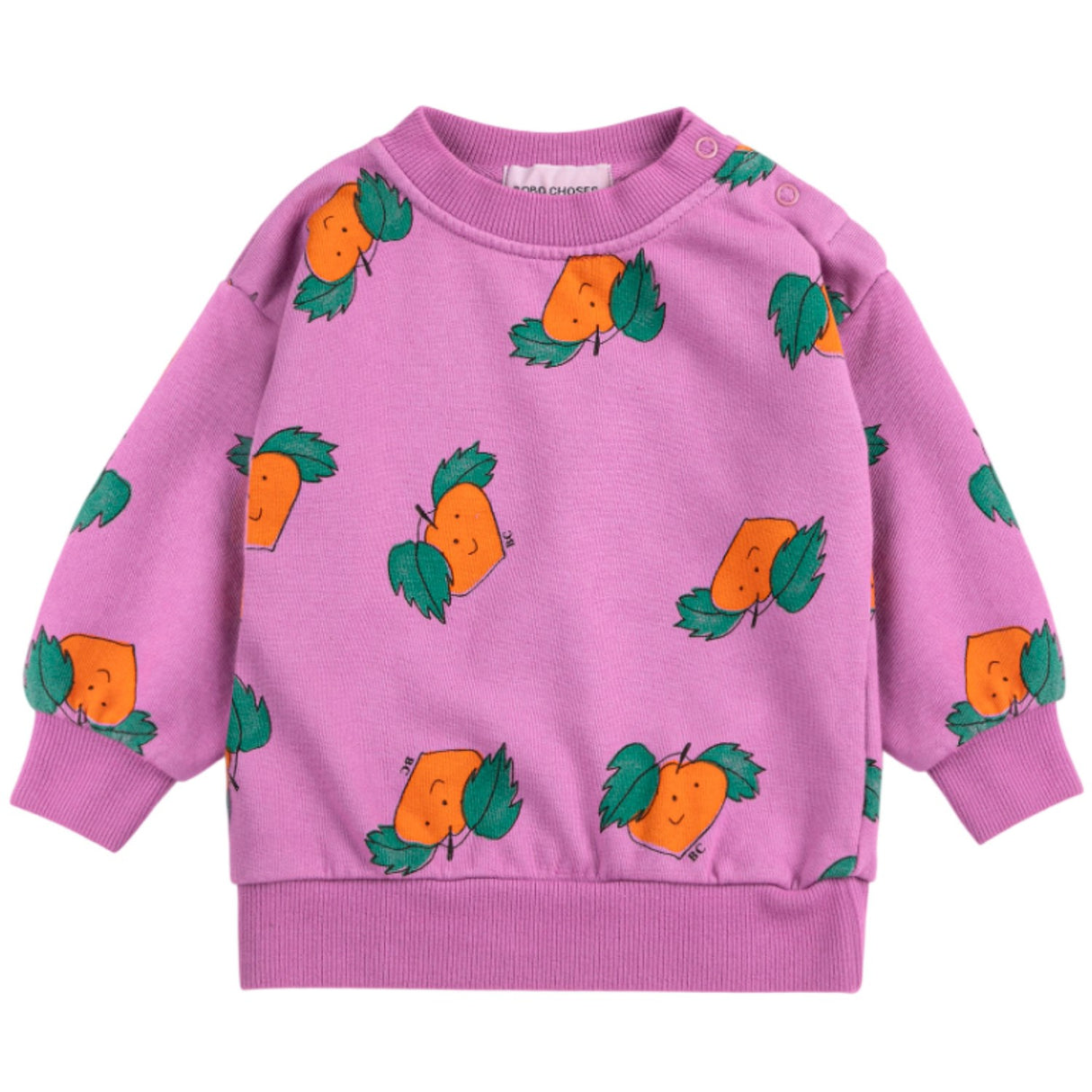 Bobo Choses Fuchsia Tangerine All Over Collegegenser