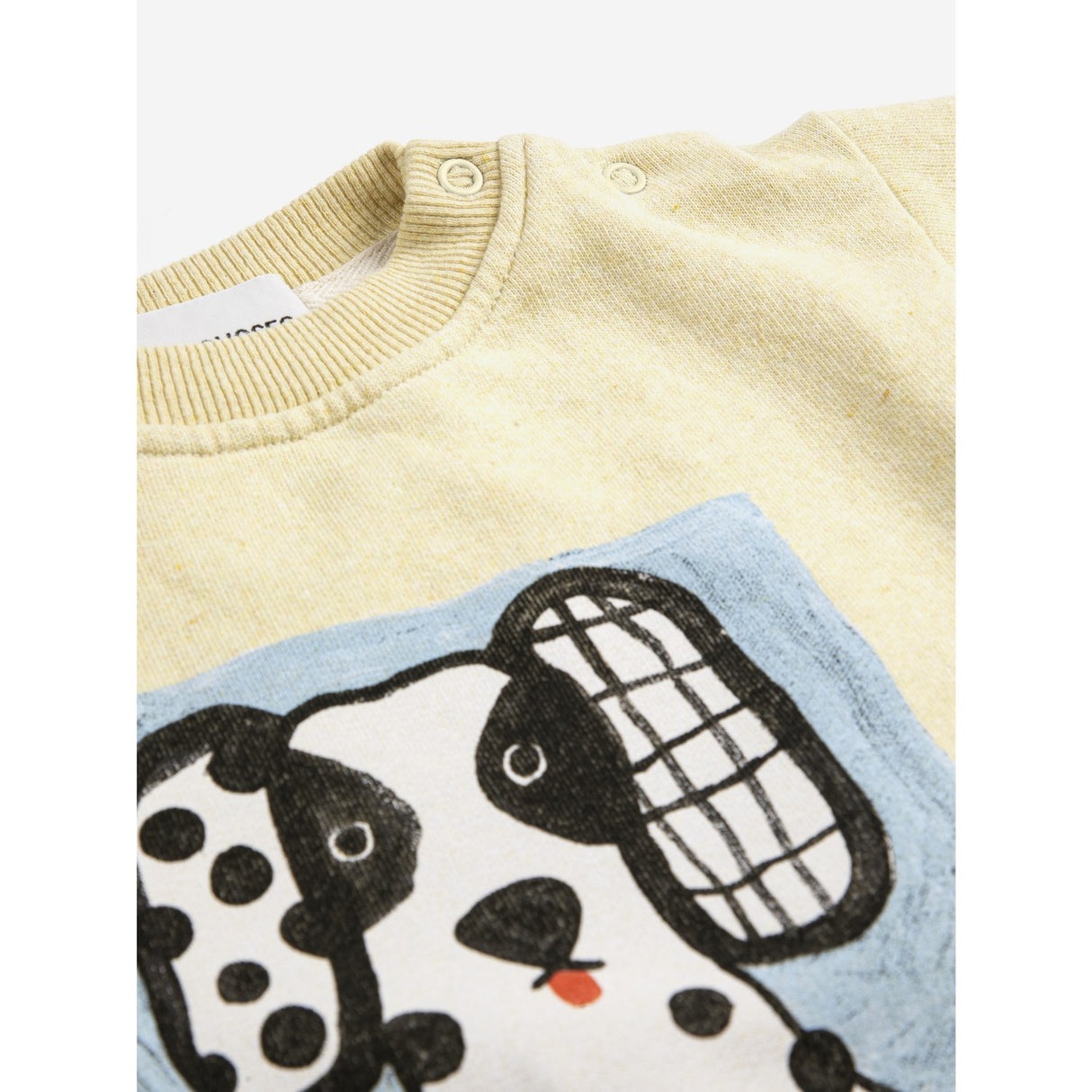 Bobo Choses Yellow Van Dog Sweartshirt