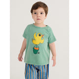 Bobo Choses Green Flying Oranges T-Shirt