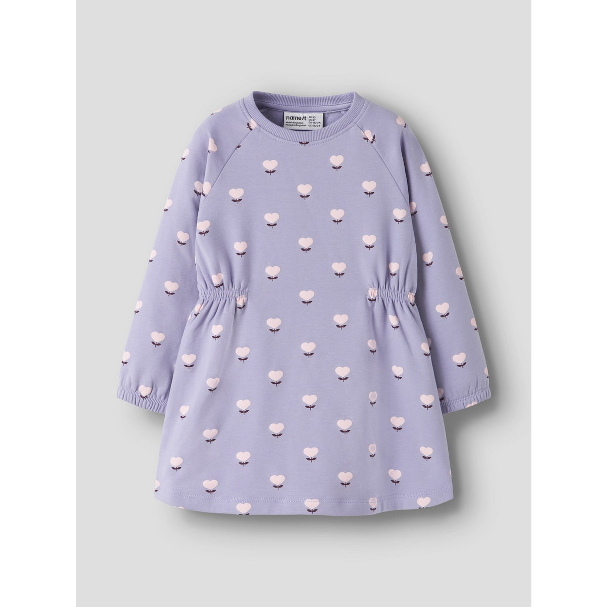 Name It Lavender Icing Nmfolini Ls Swe Kjole Bru Pb