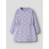 Name It Lavender Icing Nmfolini Ls Swe Kjole Bru Pb