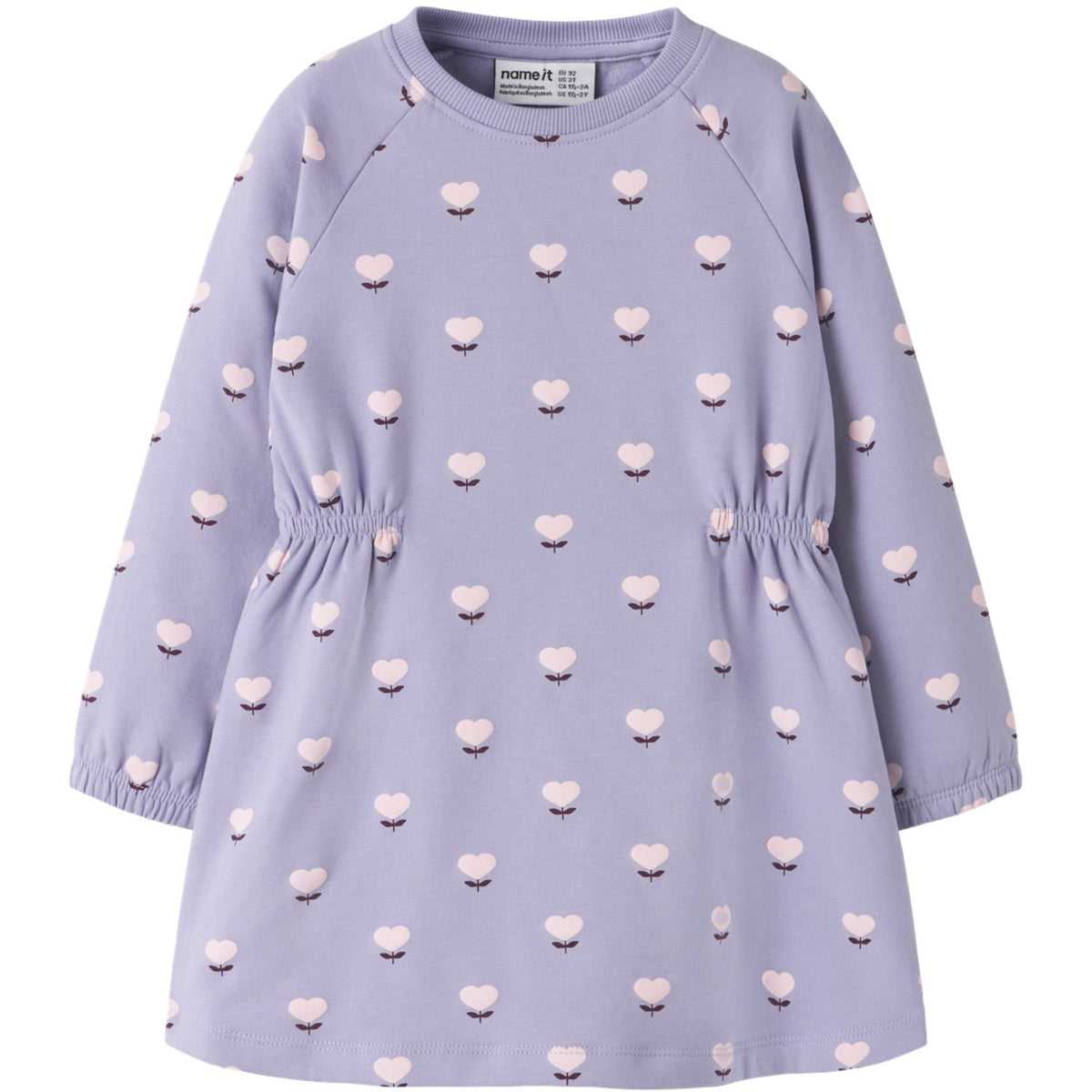 Name It Lavender Icing Nmfolini Ls Swe Kjole Bru Pb
