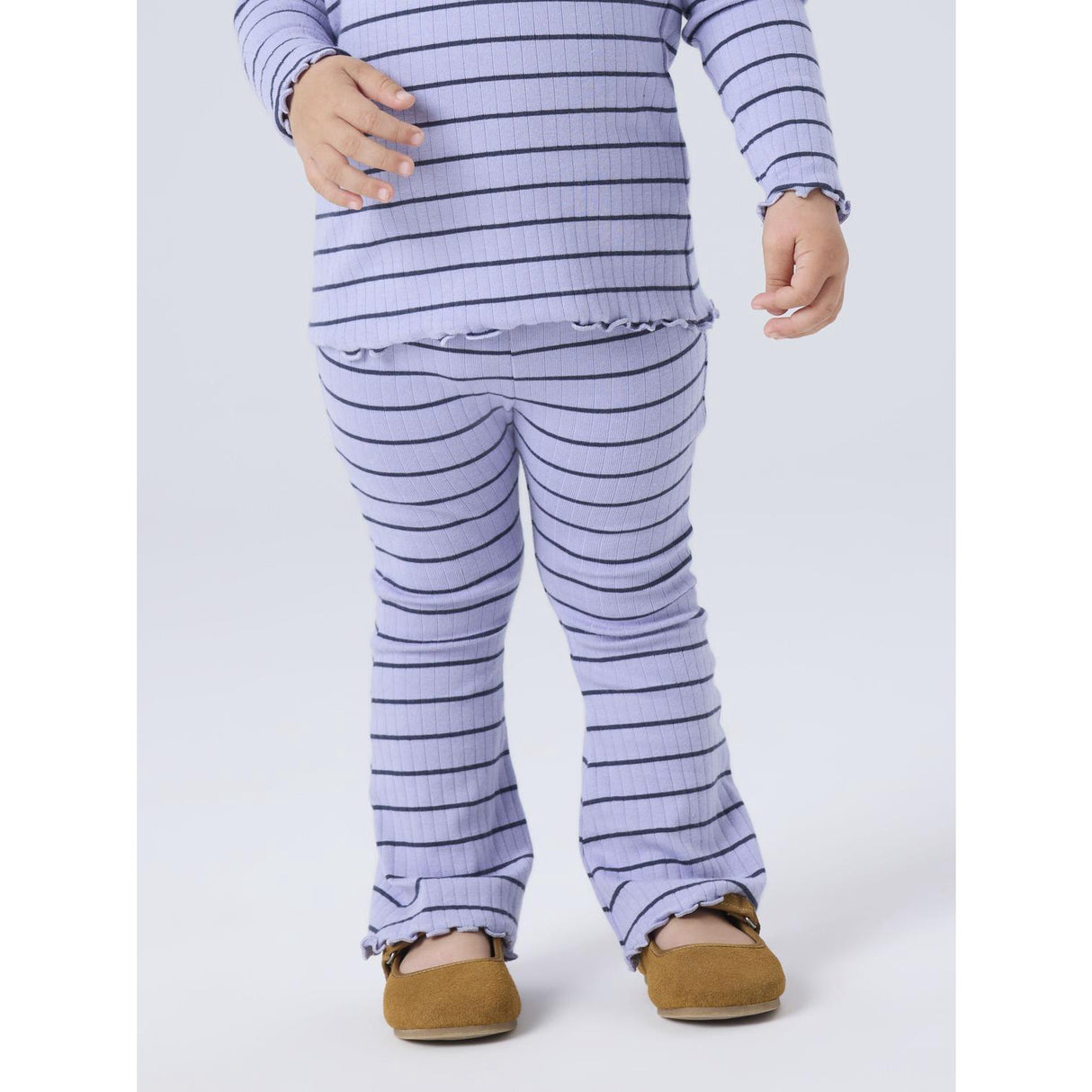Name It Lavender Icing Nmfolena Slim Bootcut Leggings Pb