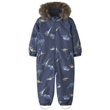 Name It Oceana Dinosaur Explorer Nmmsnow10 Drakt Aop Fo Noos